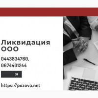 Ліквідація ТОВ у Києві. Послуги по експрес-ліквідації підприємств