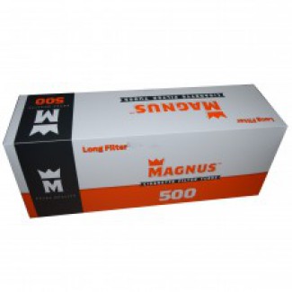 ГИЛЬЗЫ для сигарет MAGNUS(LONG полный фильтр 22 мм) 500 шт - 60 грн