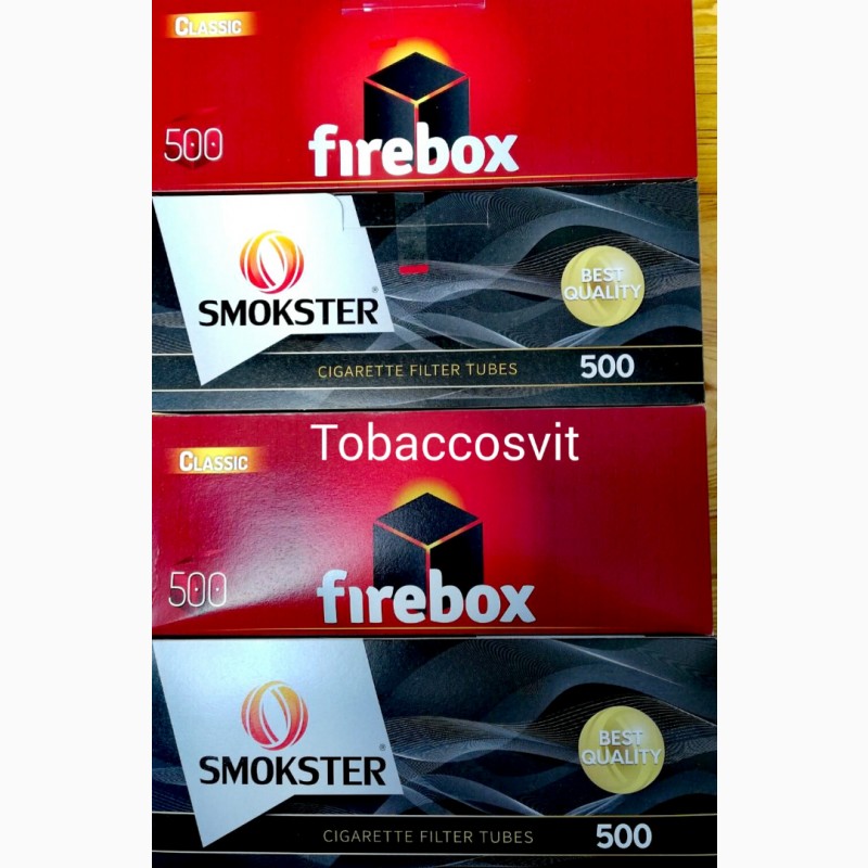 Фото 12. Сигаретные гильзы для Табака Firebox Berry Mint