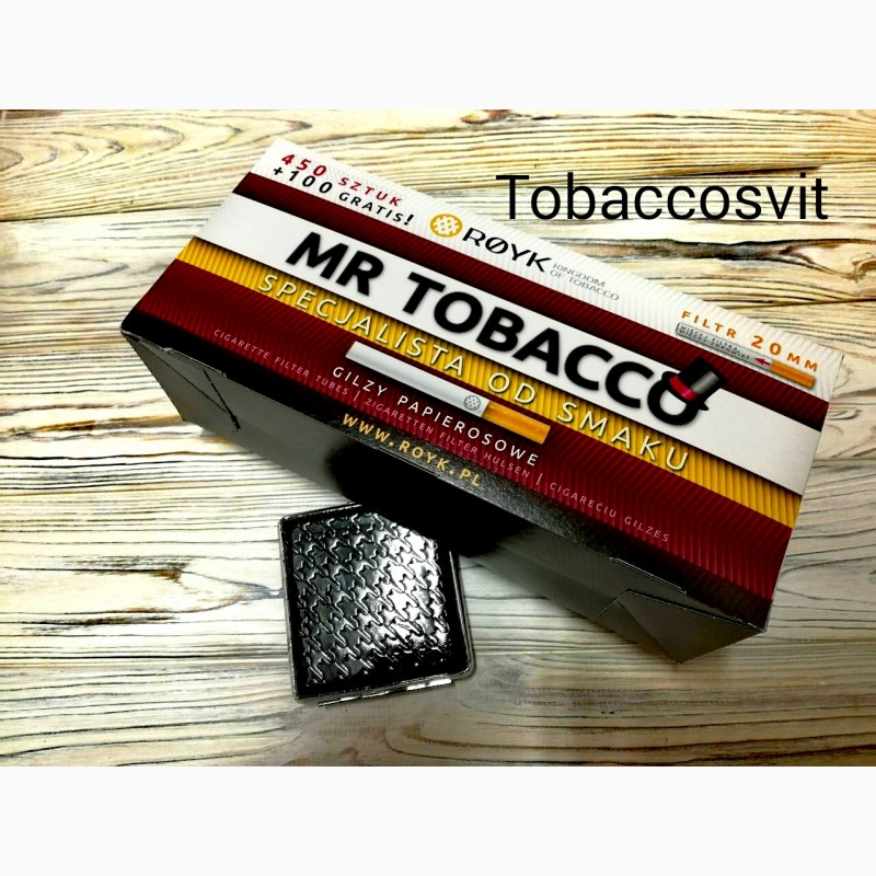 Фото 12. Сигаретные гильзы для Табака MR TOBACCO 550