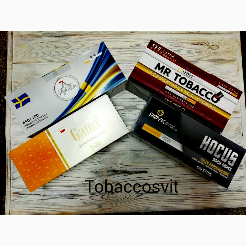 Фото 13. Сигаретные гильзы для Табака MR TOBACCO 550