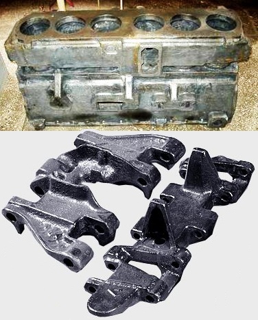 Фото 2. Литі металовироби, деталі і запчастини для тракторної та авто-бронетехніки