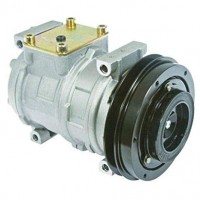 Передняя крышка компрессора Denso 10PA15C/17C c креплением (Сквозные уши)