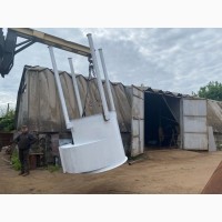 Силос, бункер со шнеком для сыпучих материалов и зерновых
