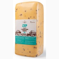 Сир твердий з волоським горіхом 45% жиру в сухій речовині