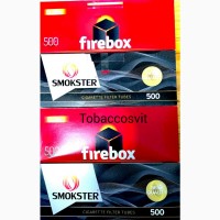 Сигаретные гильзы 500+500шт. FireBox + Машинка для набивки табака