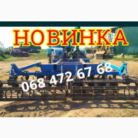 Новинка дисковая борона 2.4-2.8-3.1-3.5-3.8-4.2 УСИЛЕННАЯ прицепная