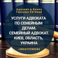 Адвокат по семейному праву Киев