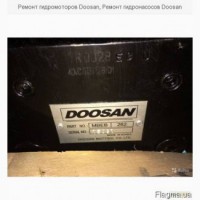 Ремонт гидромоторов Doosan, Ремонт гидронасосов Doosan