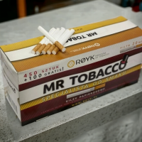 Ящик гільз для сигарет з фільтром MR TOBOCCO 20 блоків по 550 шт