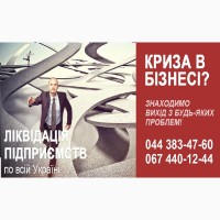 Закриття ТОВ за 1 день. Повна ліквідація ТОВ швидко Київ