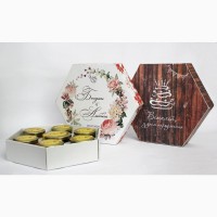 Подарунковий набір Асорті медової продукції 7 баночок