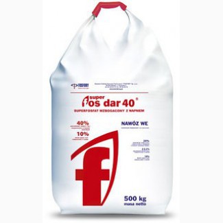 Мінеральне добриво FOS DAR 40 (40% фосфору P2O5)