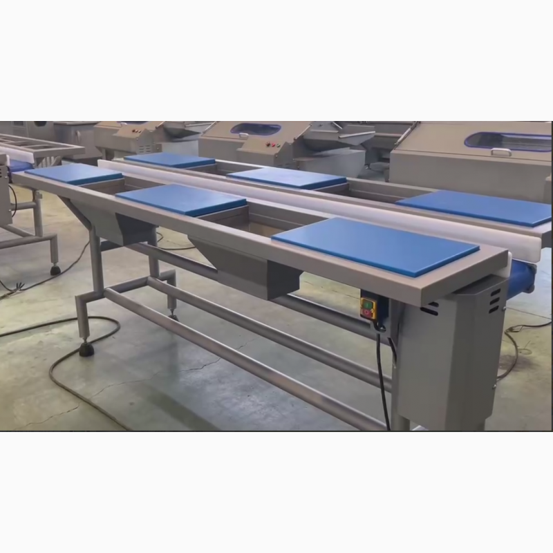 Фото 3. Інспекційний стіл з конвеєрною стрічкою STvega Inspection Table 6WP