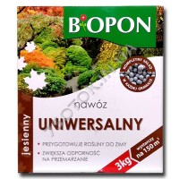 Удобрение «Биопон» (Biopon) универсал осень 3 кг, оригинал