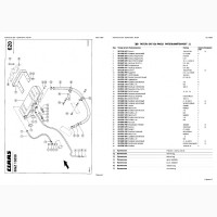 Каталог запчастей КЛААС Лексион 420 - CLAAS Lexion 420 на русском языке в виде книги