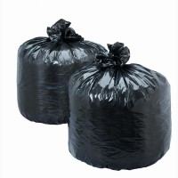 Мешки полиэтиленовые чёрные для упаковки товара 65х100, 70 мкм