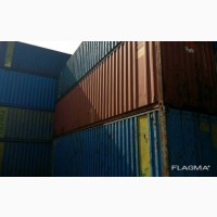 Продам морские контейнера 40 фут DV р.12х2, 4х2, 6м