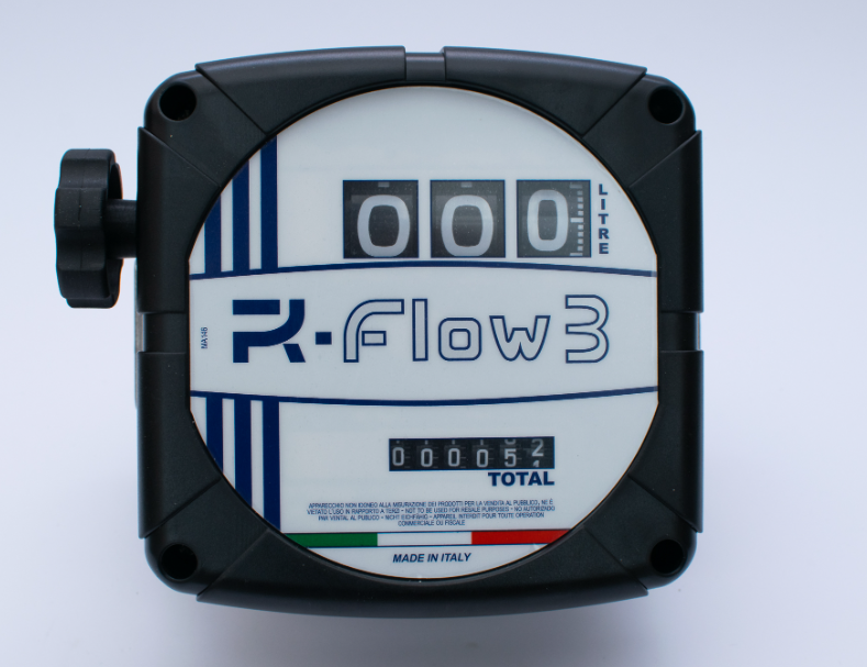 Механічний лічильник для дизпалива R FLOW 3C (20-120л/хв) Adam Pumps Італія