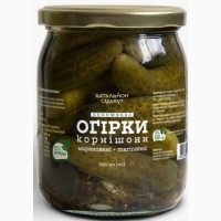 Продам огірок маринований ТМ Батальйон Смаку