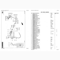 Каталог запчастей КЛААС Ягуар 860 - CLAAS Jaguar 860 в виде книги на русском языке